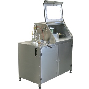 Hydrostatic test bench for aviation fuel pipes