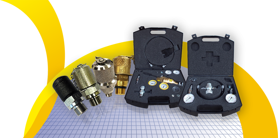Minimess gas charging valves & charging kits