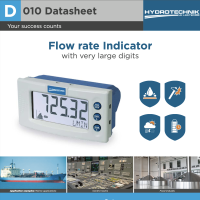 D010 flow display datasheet