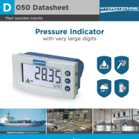 D050 pressure indicator datasheet