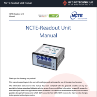 NCTE Readout Unit Manual