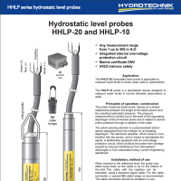 HHLP-10 & HHLP-20 Submersible Hydrostatic Level Probe datasheet thumbnail