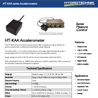 HT-KAA Accelerometer datasheet thumbnail