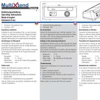 MultiXtend Thermo x1 type J manual thumbnail